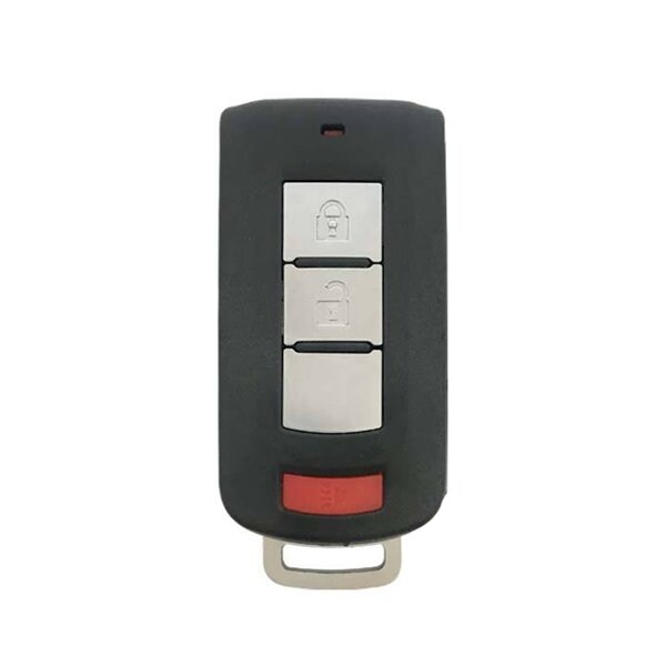 Keyless Factory 2013-2019 Mitsubishi Mirage / 3-Button Smart Key Shell with MIT11R emergency key / SKS-MIT-021 - main